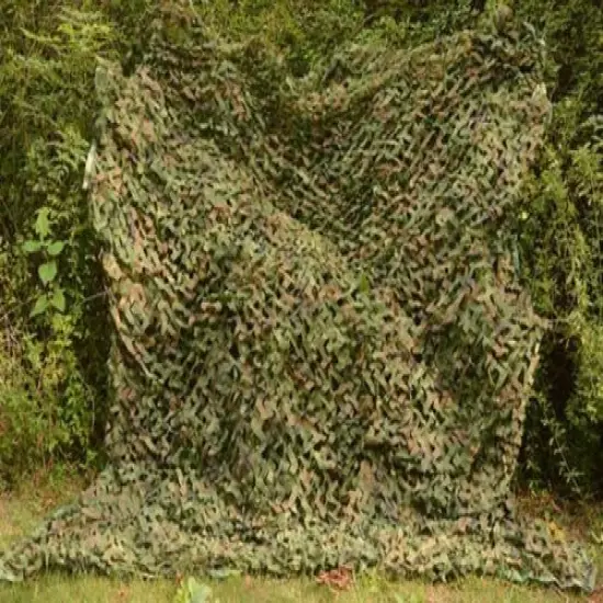 Woodland Camouflage Camo Army Net Hide Netting Camping Military Hunting Shelter