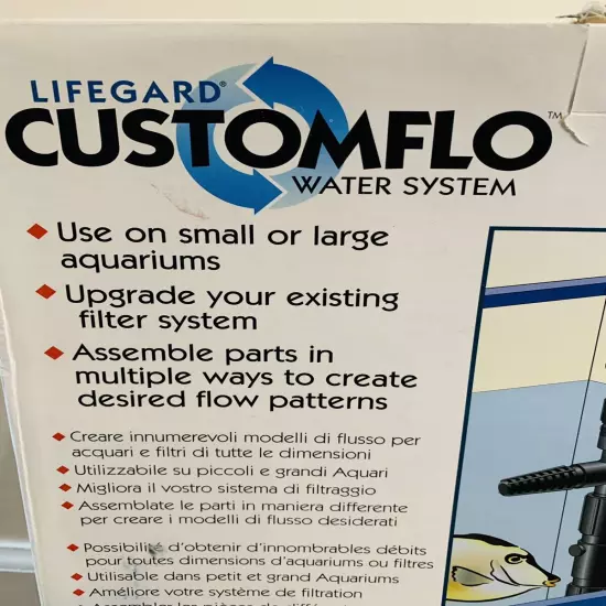 Lifegard Aquatics Customflo Water System Complete Kit