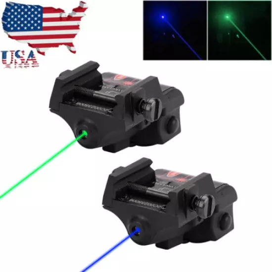 USB Rechargeable Pistol Gun Laser Sight For Glock 17 Taurus G2c 20mm Picatinny