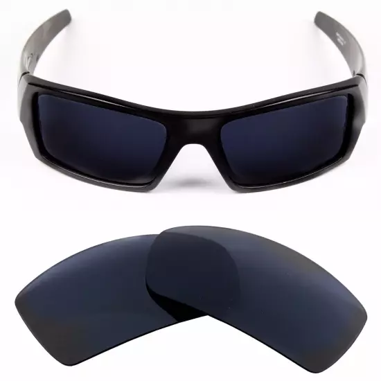 Polarized Replacement lenses For-Oakley Gascan Black