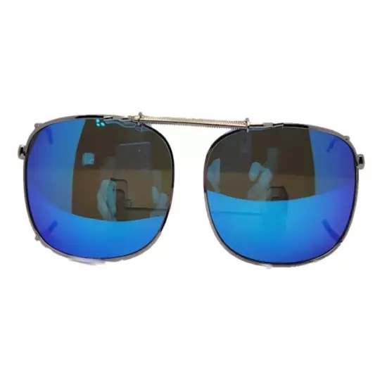 Rectangular Shape Polarized Clip-on Sunglasses