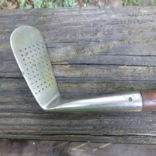 Antique Wm. Gibson & Co. Special Mashie Golf Club Star made in Scotland Harrod's