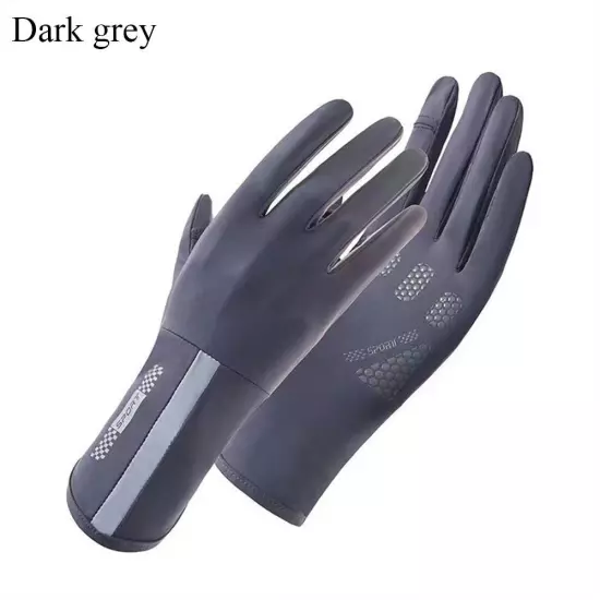 Mid-long Sunscreen Gloves Thin Cycling Driving Gloves Summer Spring