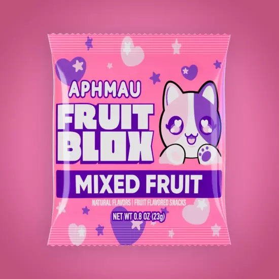 Aphmau - FruitBlox - 22 Count - 0.8 Oz. Per Bag