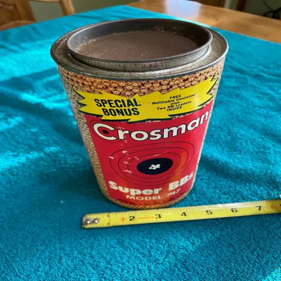 Vintage Crosman Super BB's in can/tube #747