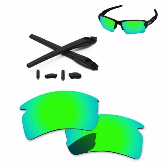 Lensology Polarized Replacement Lenses & Kit For-Oakley Flak 2.0 XL OO9188 - Opt