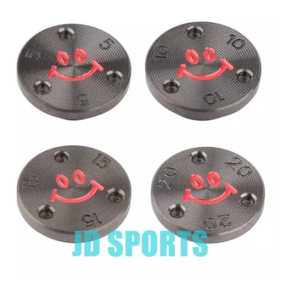 Black Smile Face Golf Weights for TaylorMade TP Collection, Spider Mini Putter