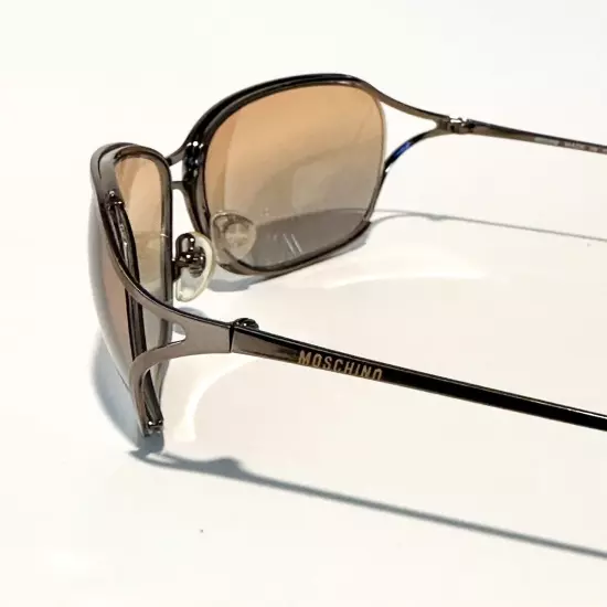 Vintage Moschino Sunglasses 3205 Brown 643/7F New 59-14-120