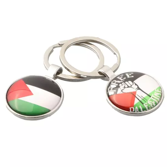 Easy to Identify Palestine Flag Keychain Pendant Never Lose Your Belongings