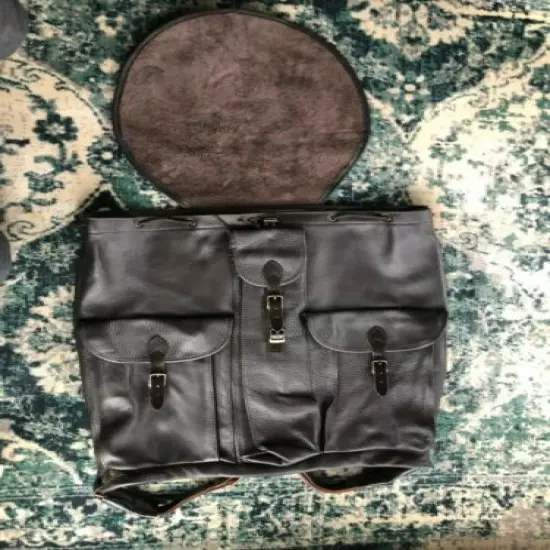 LEATHER BACKPACK BAG BRAND NEW