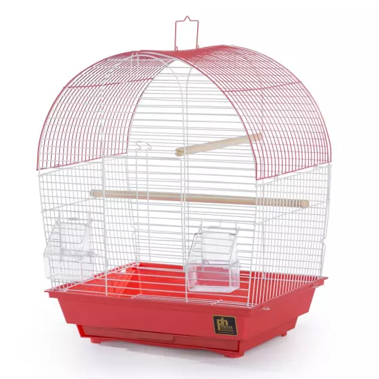 Prevue Pet Products South Beach Dome Top Bird Cage, Coral (SP50100)