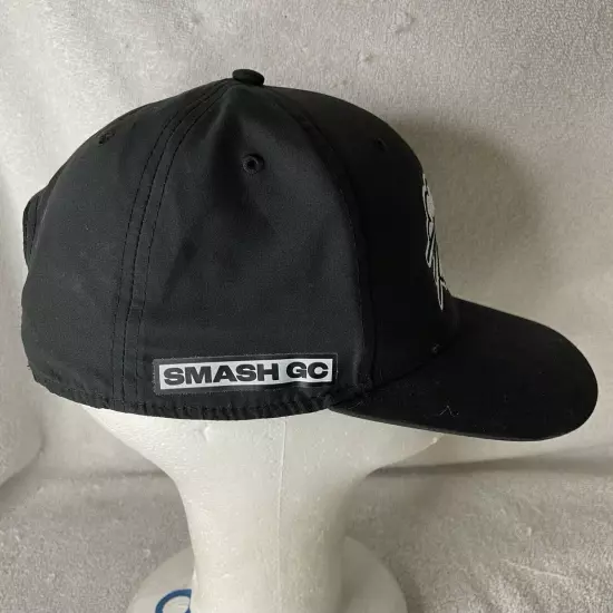 Smash GC Black & White Snapback Hat LIV GOLF Lucky Golfing Cap Mens Italia