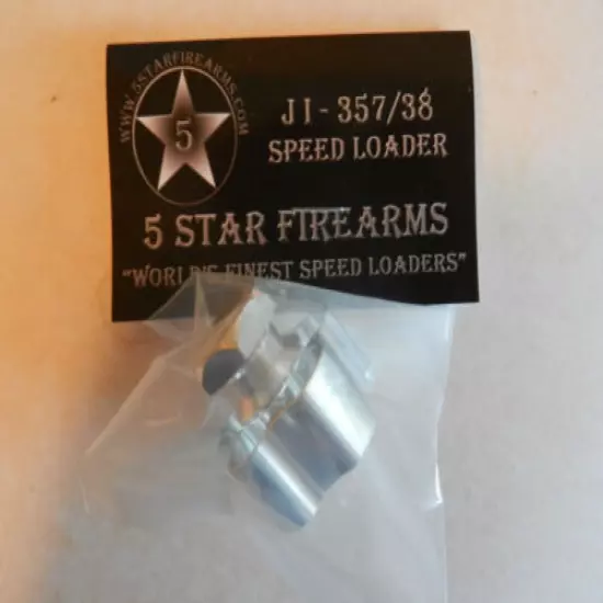 Aluminum Speedloader, Speed Loader; S&W, Taurus, Ruger SP101, Rossi; J1-357/38