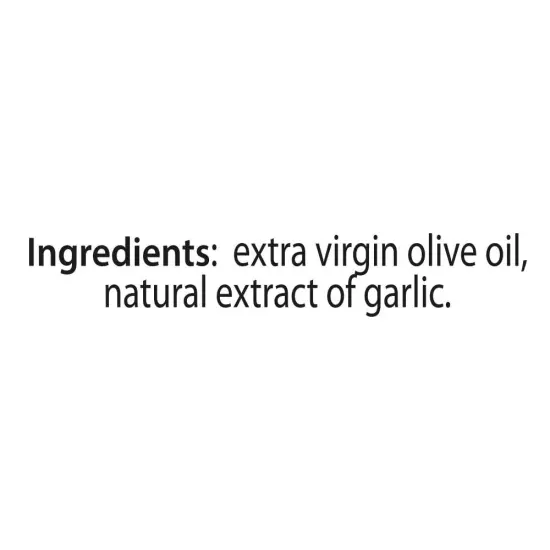 Garlic Extra Virgin Olive Oil (EVOO), Cold-Pressed, Imported from Italy. Topp...