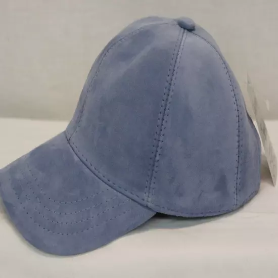 100% REAL GENUINE LAMBSKIN SUEDE LEATHER Baseball Cap Hat Sport Visor 36 COLORS