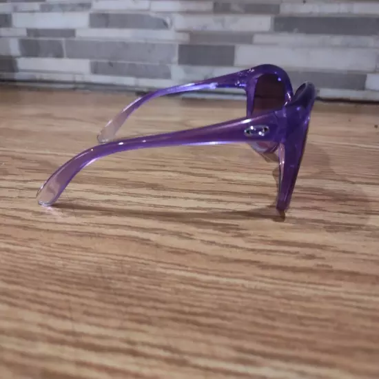 Oakley Women's Sunglasses Purple Transparent With Case