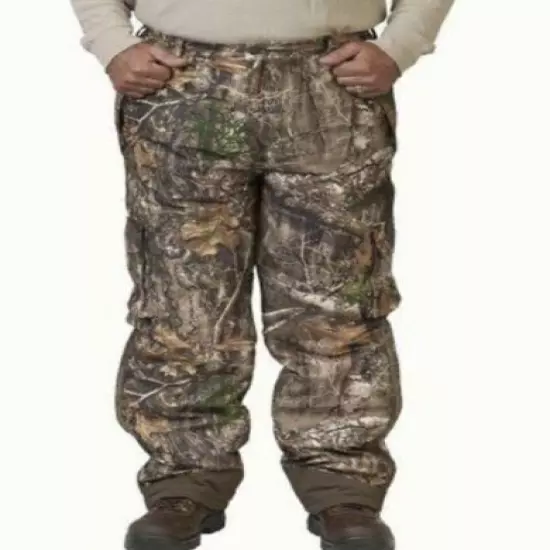 NEW Mens Cargo Pants CABELA’S REALTREE EDGE Camouflage Sz XL Hunting Bottoms