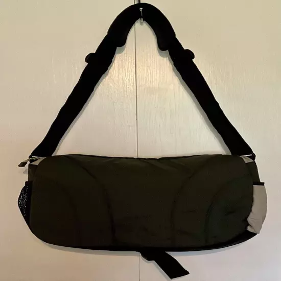 Timberland Messenger/Padded Laptop Rugged Bag Black & Gray 14”x16” EUC