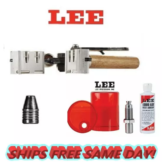 Lee 2 Cav Mold for 9mm Luger / 38 Super / 380 ACP & Sizing and Lube Kit 90238