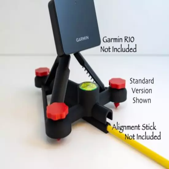 Adjustable Alignment & Leveling Stand for Garmin Approach R10