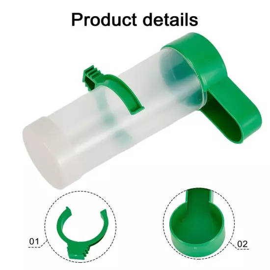 Feeder For Parakeet Parrot Plastic Water Waterer 60/90/140/150ml Automatic