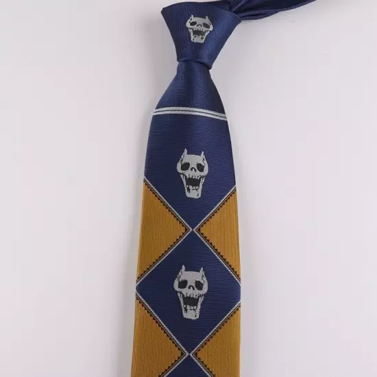 JoJo's Bizarre Adventure KILLER QUEEN Kira Yoshikage Cosplay Silk Tie Gift