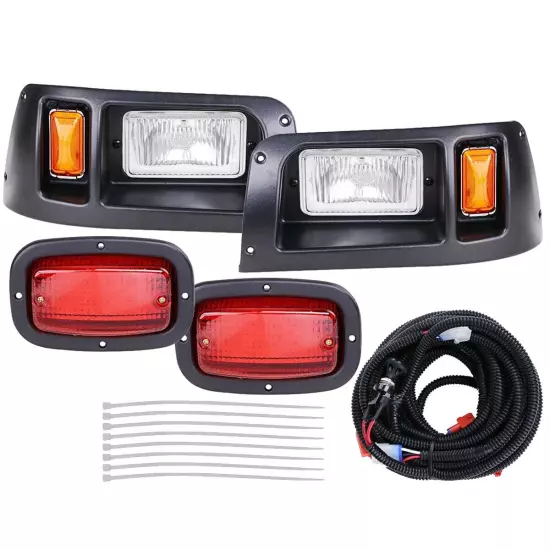 For Club Car DS 1982 and UP Halogen Light Kit Adjustable Headlights / Tail Light