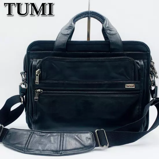 Tumi 2Way Business Bag 96021D4 Leather 695