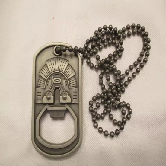 NEW OAKLEY DOG TAG BOTTLE CAP OPENER KEYCHAIN LANYARD DISPLAY ONE ICON CHAIN