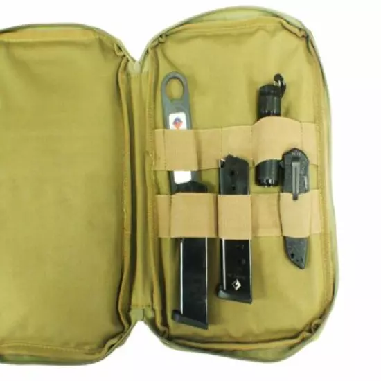 1911 Handgun Range Bag Tan - Fusion Firearms