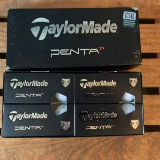 New TaylorMade PENTA 5 Tour Preferred Golf Balls (TP) Taylor Made NIB Box of 12