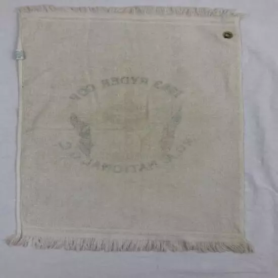 EXTREMELY RARE 1983 Ryder Cup PGA National Golf Club Collectible Golf Towel