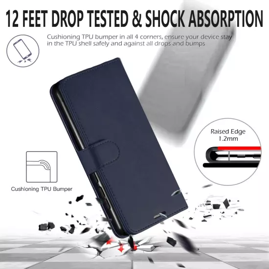 For Samsung Galaxy A15 5G A14 A54 A03S A13 A35 Case Phone Cover + Tempered Glass