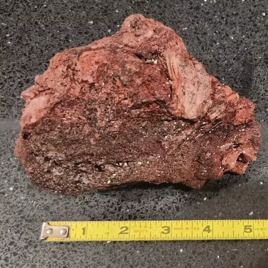 8 Red Lava Rocks For Aquariums