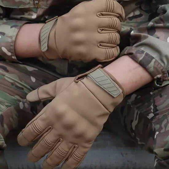 Touchscreen Tactical Shooting Gloves Full Finger Protection Motorcycle Gloves