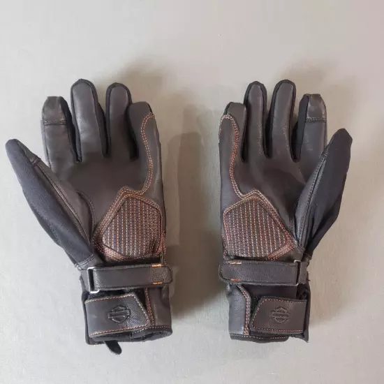 HARLEY-DAVIDSON Men's Vanocker Under Cuff Gauntlet Gloves Size 2XL