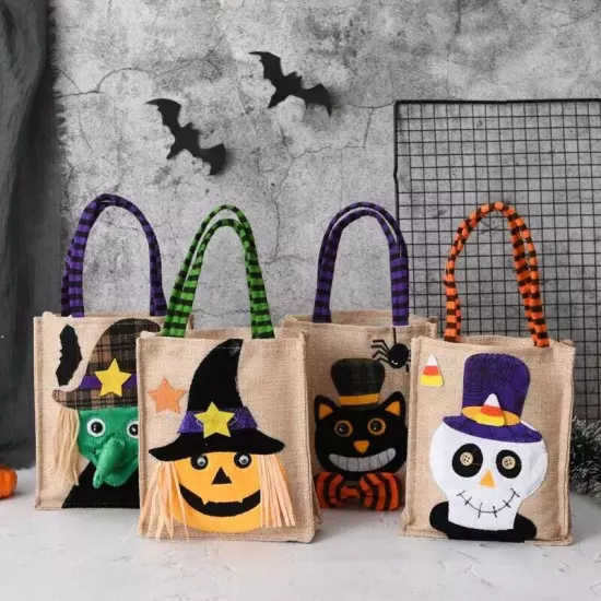 Halloween Gift Non woven Handbag Candy Bag Ghost Festival Pumpkin Accessories