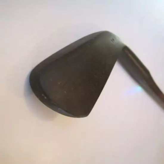 ANDERSON(unmarked) MID-IRON ARROW CLEEK "14" WOOD SHAFT 1910s SCOTLAND GOLF CLUB