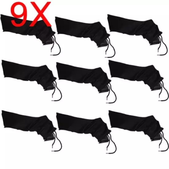 9 PCS 14" Silicone Treated Gun Sock Handgun Sleeve Pistol Cover Storage Bag 36cm