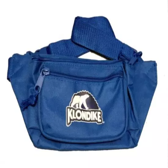 New Klondike Bar Promotional Fanny Pack - 3 Zippered Compartments - Adjustable