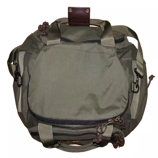 FILSON Otter Green Nylon Pheasants Forever DUFFLE BACKPACK 10 x 20