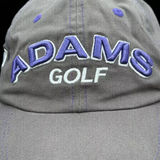 Adams Golf Hat Fast 11 V3 Cotton Gray Adult One-Size Adj Used