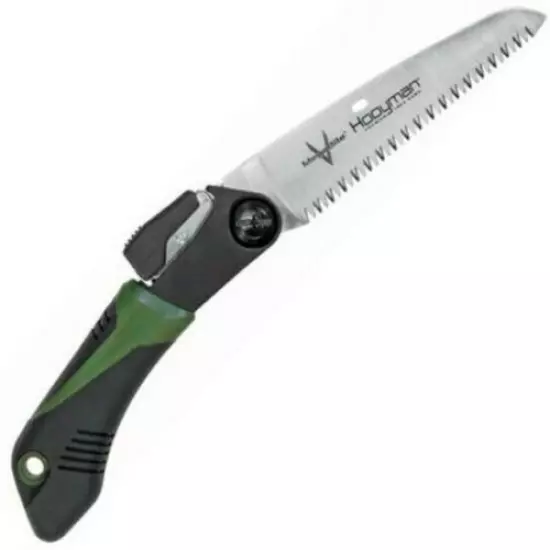 Hooyman MegaBite Compact Hand Saw 6" camping hunting ATV garden yard BLK/GREEN-