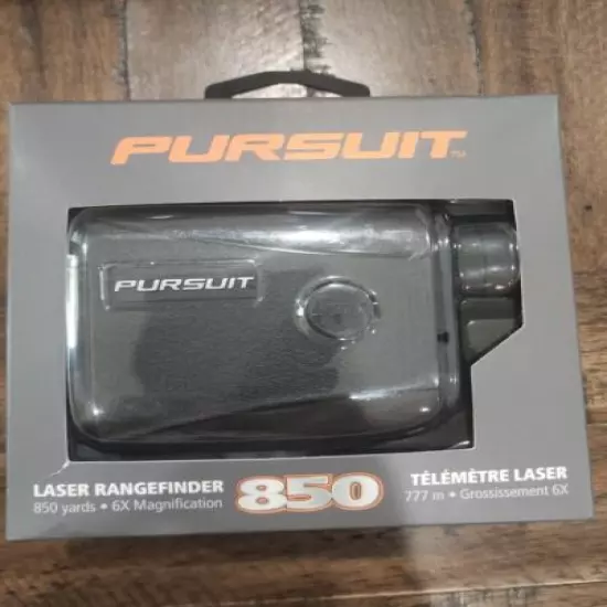 Pursuit 850yds 6x Magnification Laser Rangefinder - Gray