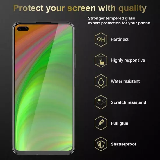 3x Tempered Glass for Honor View 30 Screen Display Protection Film