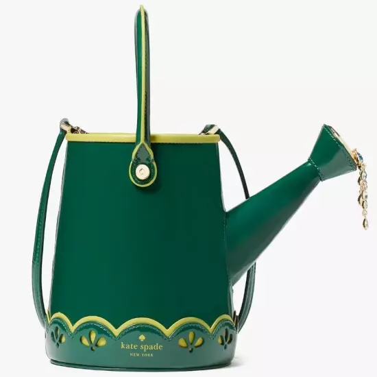 KATE SPADE HARVEST TIME 3D WATERING CAN CROSSBODY W/DUSTBAG KH483 NWT $449