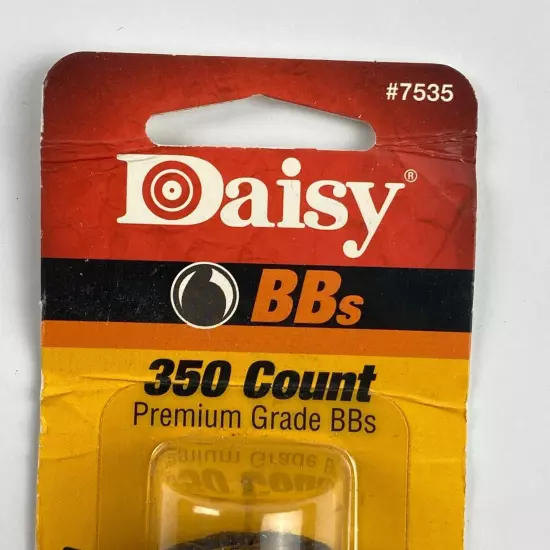 Daisy 350 Count Premium Grade Zinc Plated Steel .177 Cal 4.5mm BB's NEW