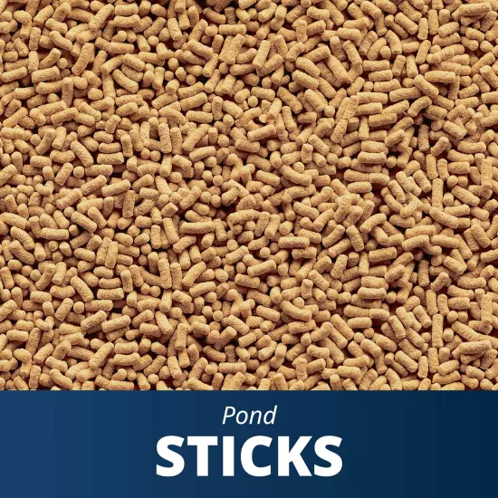 pond Pond Sticks, Pond Fish Food, for Goldfish and Koi, 1.72 Pounds