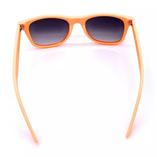 Retro Optix Classic 80’s Vintage Style Sunglasses Rubberized Frame Gradient Lens