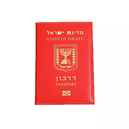 Israel Pu Leather Passport Covers Holder Israeli Identification Cover Israelis P